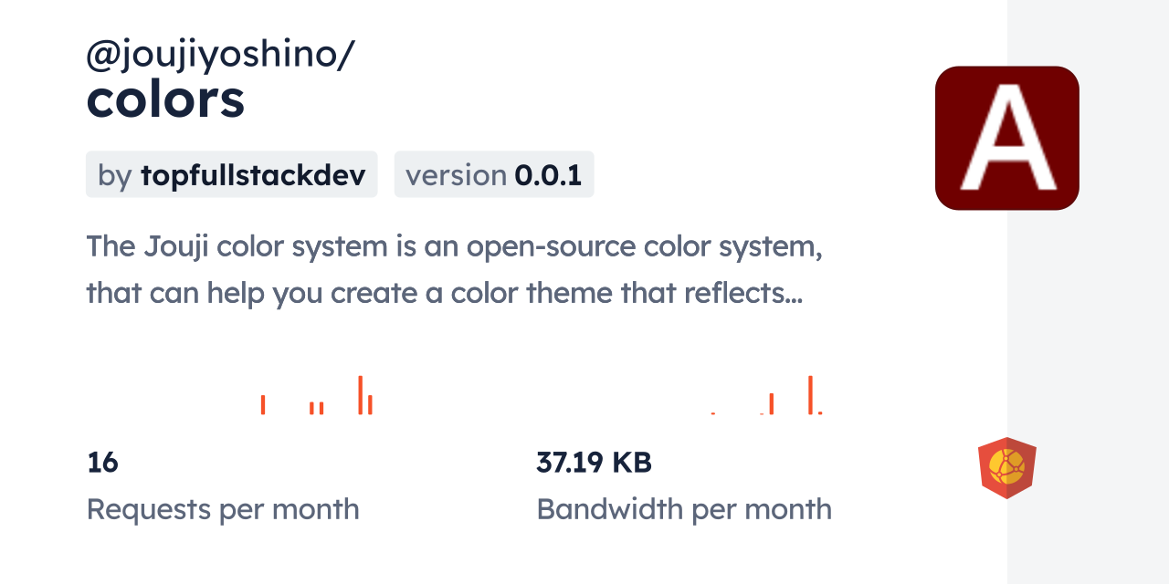 @joujiyoshino/colors CDN by jsDelivr - A CDN for npm and GitHub