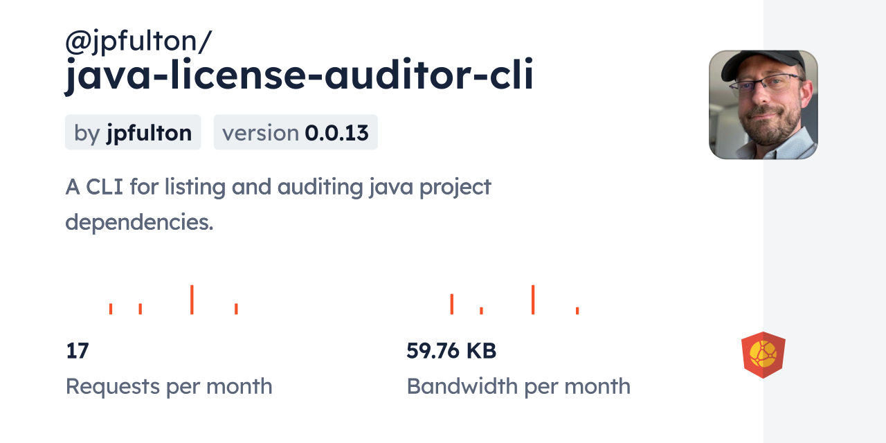 @jpfulton/java-license-auditor-cli CDN by jsDelivr - A CDN for npm and ...