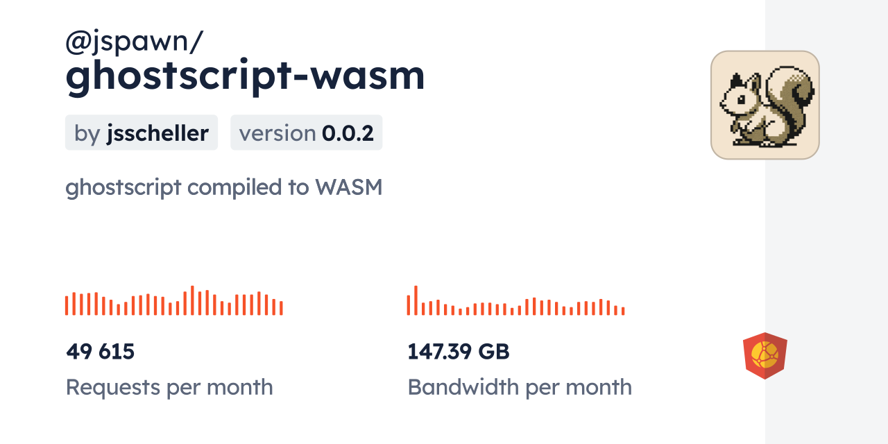 @jspawn/ghostscript-wasm CDN by jsDelivr - A CDN for npm and GitHub