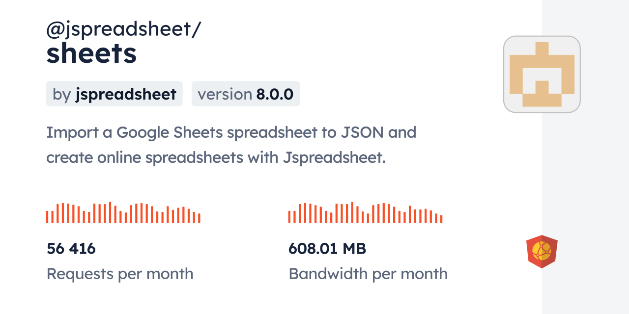 @jspreadsheet/sheets CDN by jsDelivr - A CDN for npm and GitHub