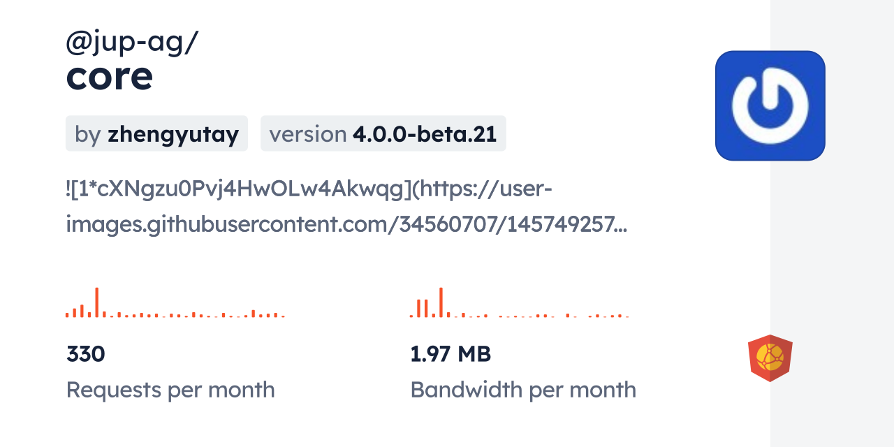 jup-ag/core CDN by jsDelivr - A CDN for npm and GitHub