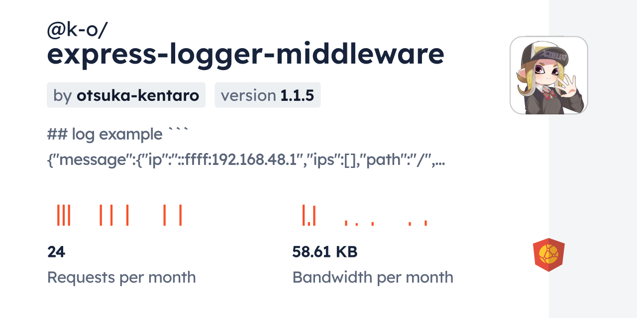 @k-o/express-logger-middleware CDN by jsDelivr - A CDN for npm and GitHub