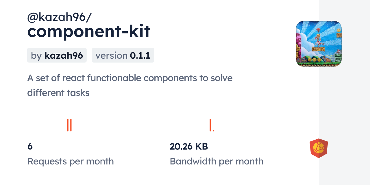 @kazah96/component-kit CDN by jsDelivr - A CDN for npm and GitHub
