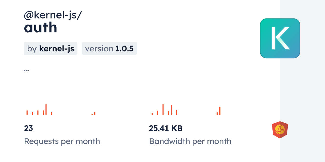@kernel-js/auth CDN by jsDelivr - A CDN for npm and GitHub