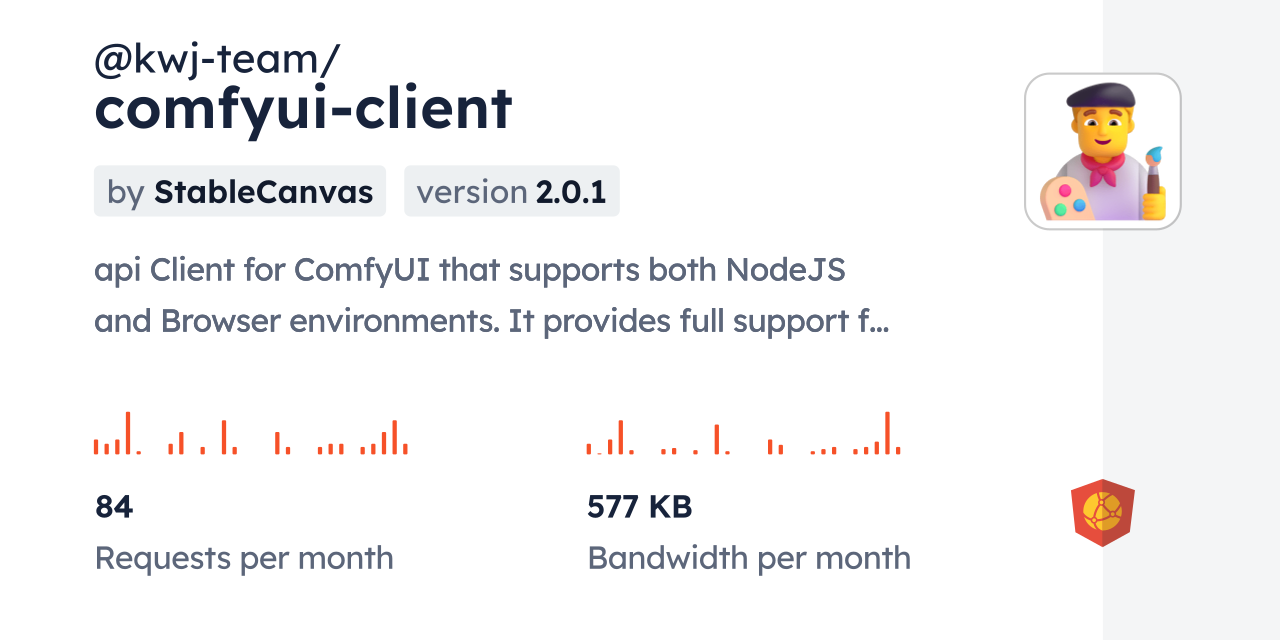 @kwj-team/comfyui-client CDN by jsDelivr - A CDN for npm and GitHub