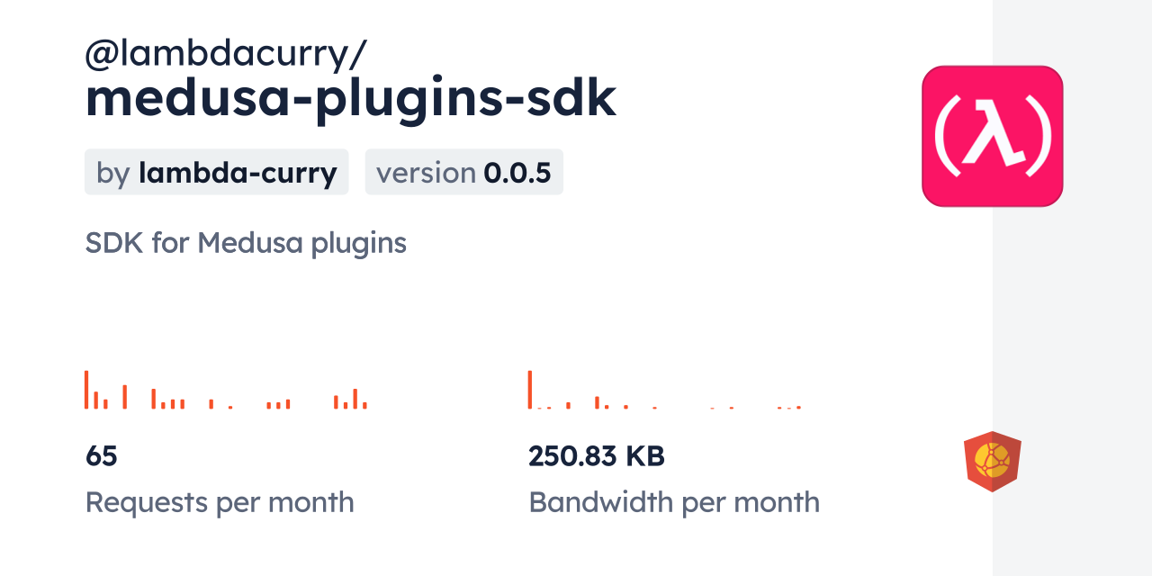 @lambdacurry/medusa-plugins-sdk CDN by jsDelivr - A CDN for npm and GitHub