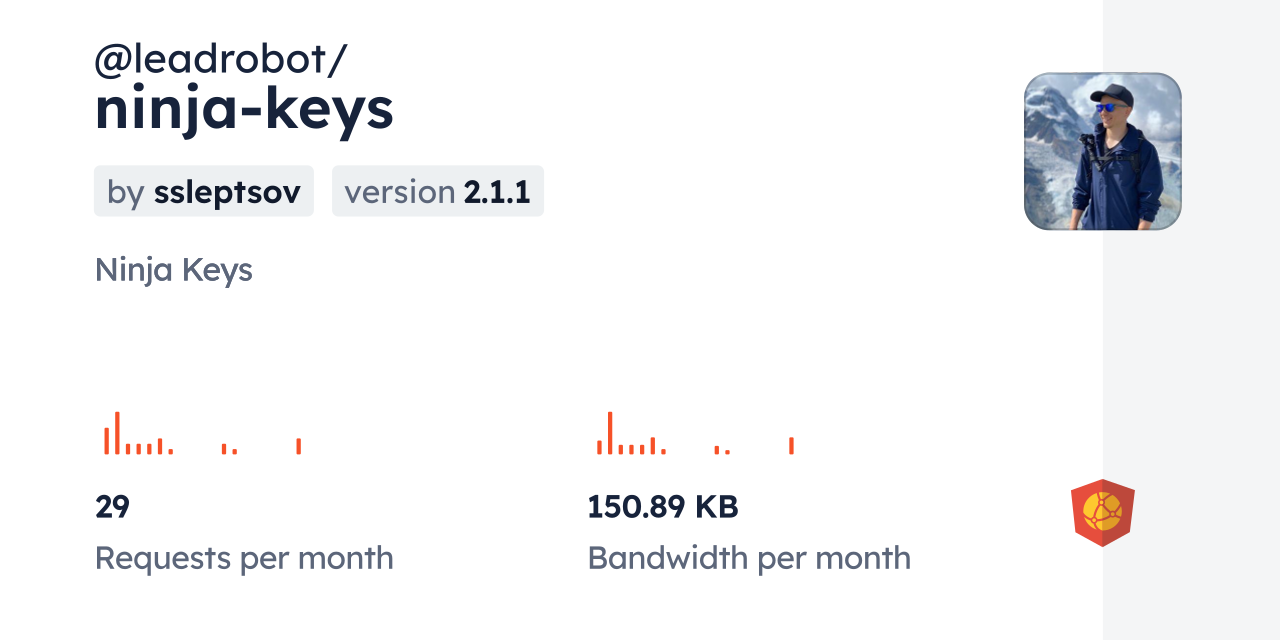 @leadrobot/ninja-keys CDN by jsDelivr - A CDN for npm and GitHub