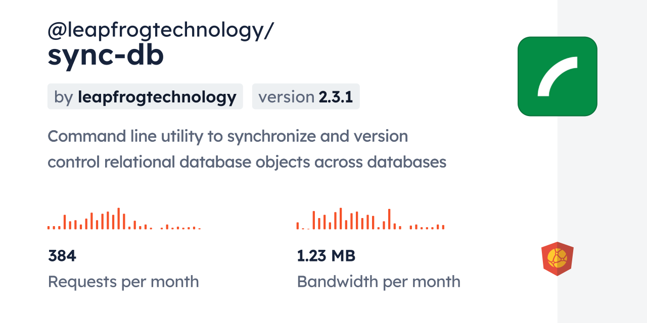 @leapfrogtechnology/sync-db CDN by jsDelivr - A CDN for npm and GitHub