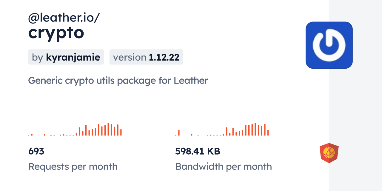 @leather.io/crypto CDN by jsDelivr - A CDN for npm and GitHub