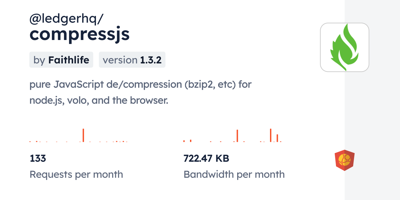 @ledgerhq/compressjs CDN by jsDelivr - A CDN for npm and GitHub