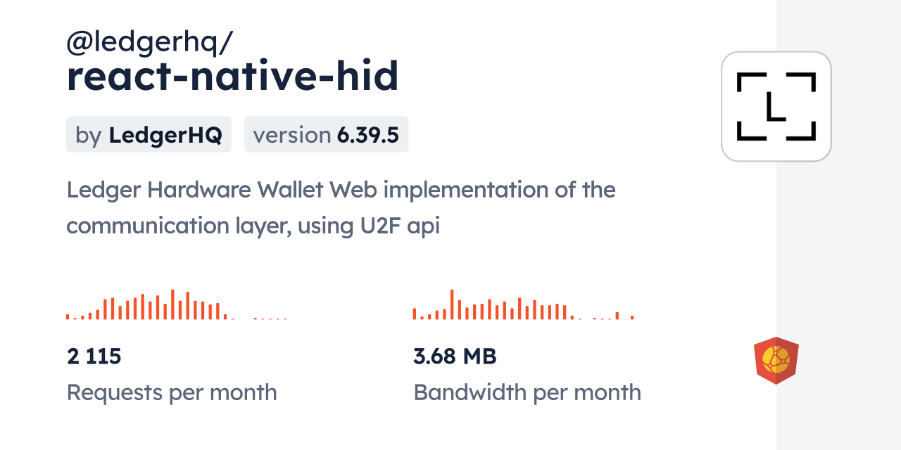 @ledgerhq/react-native-hid CDN by jsDelivr - A CDN for npm and GitHub