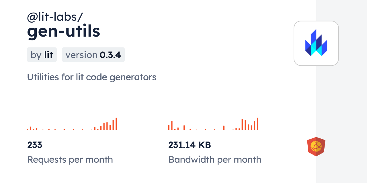 @lit-labs/gen-utils CDN by jsDelivr - A CDN for npm and GitHub