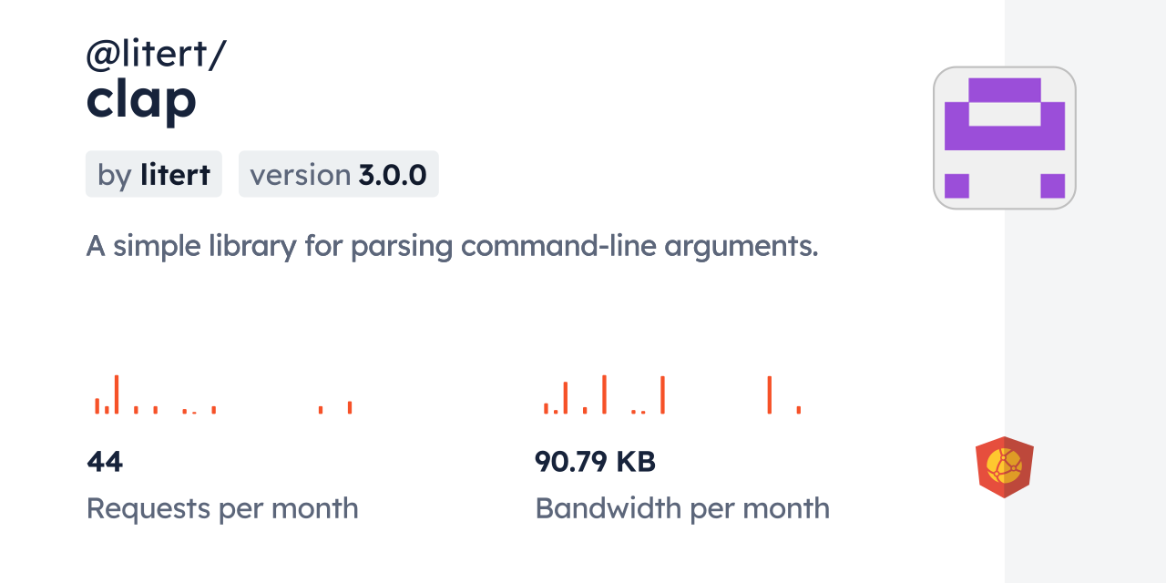 @litert/clap CDN by jsDelivr - A CDN for npm and GitHub