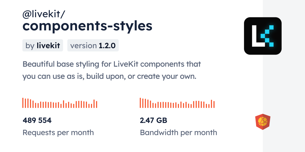 @livekit/components-styles CDN by jsDelivr - A CDN for npm and GitHub