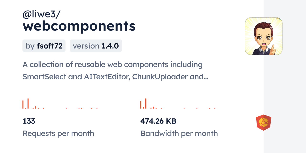 @liwe3/webcomponents CDN by jsDelivr - A CDN for npm and GitHub