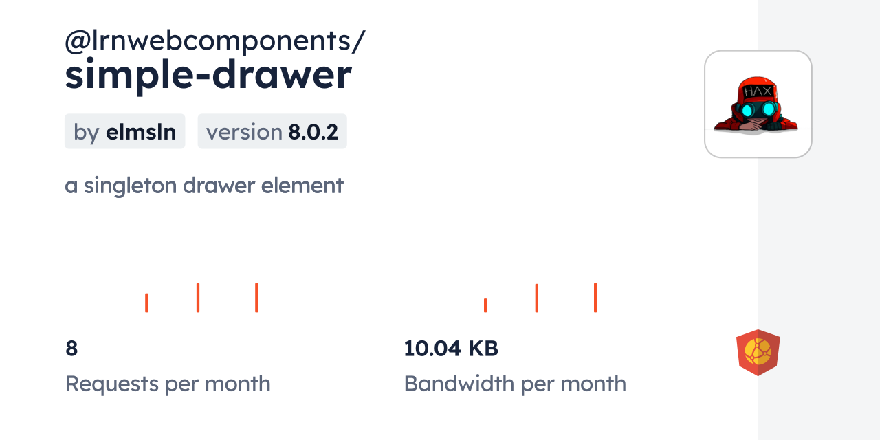 @lrnwebcomponents/simple-drawer CDN by jsDelivr - A CDN for npm and GitHub