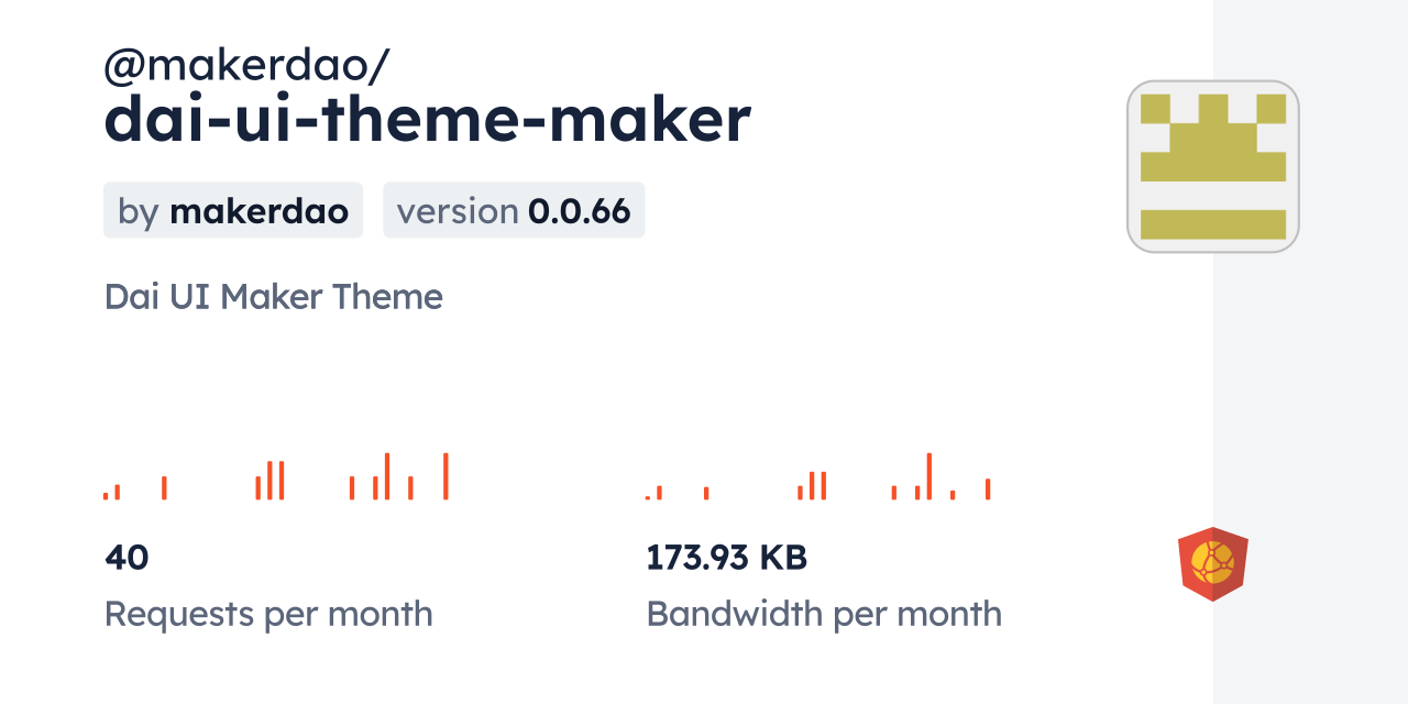 @makerdao/dai-ui-theme-maker CDN by jsDelivr - A CDN for npm and GitHub