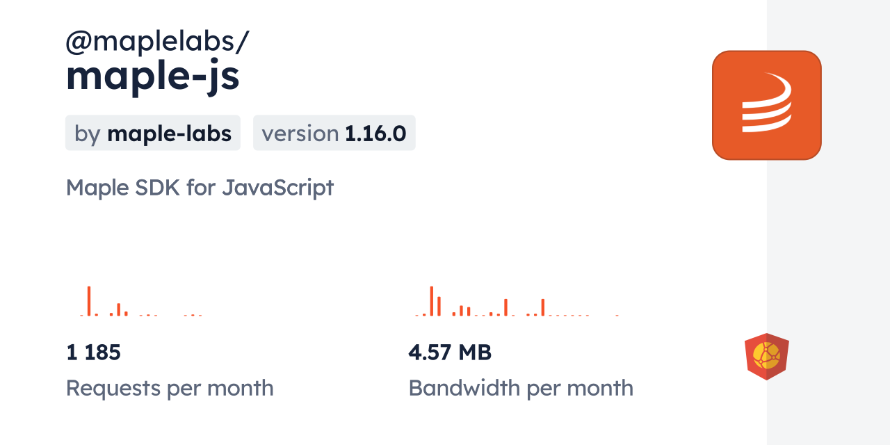 @maplelabs/maple-js CDN by jsDelivr - A CDN for npm and GitHub
