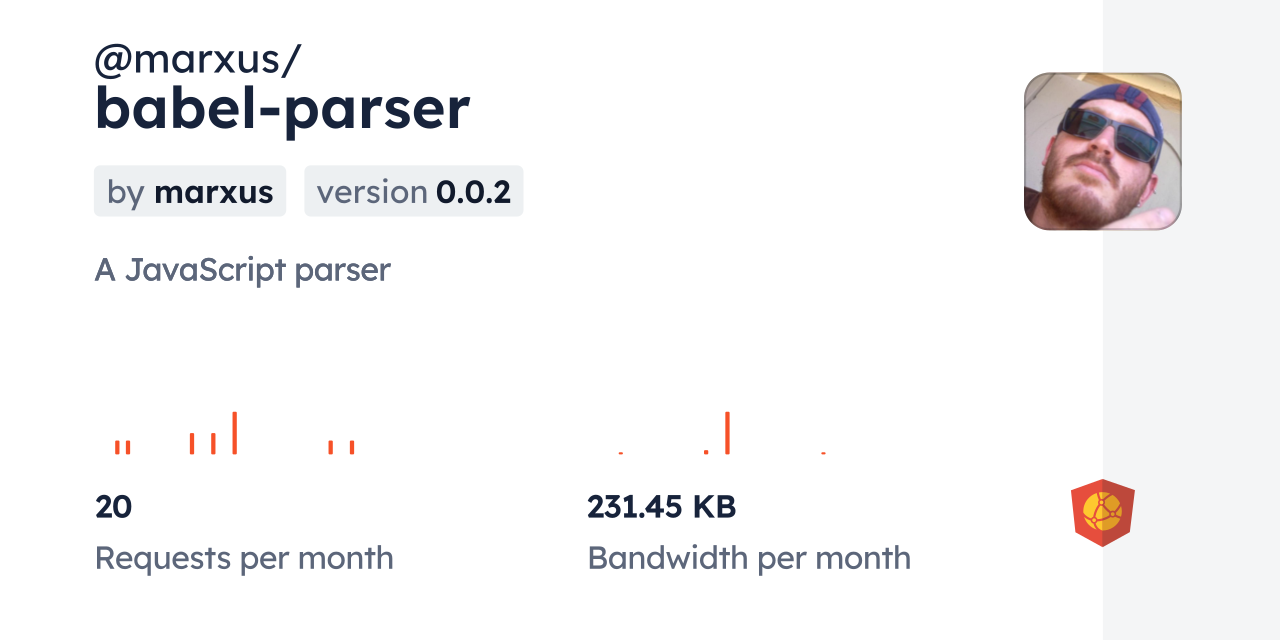 @marxus/babel-parser CDN by jsDelivr - A CDN for npm and GitHub