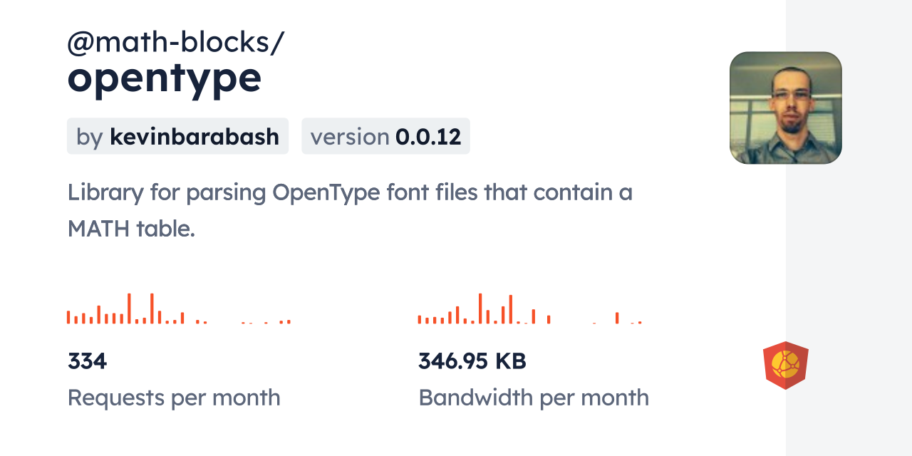 @math-blocks/opentype CDN by jsDelivr - A CDN for npm and GitHub