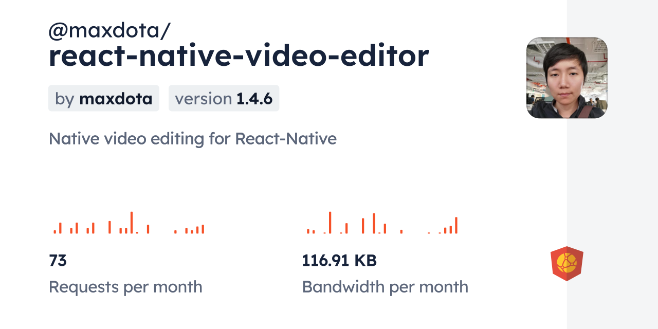 @maxdota/react-native-video-editor CDN by jsDelivr - A CDN for npm and ...