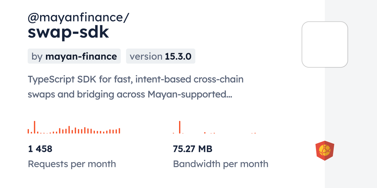 @mayanfinance/swap-sdk CDN by jsDelivr - A CDN for npm and GitHub