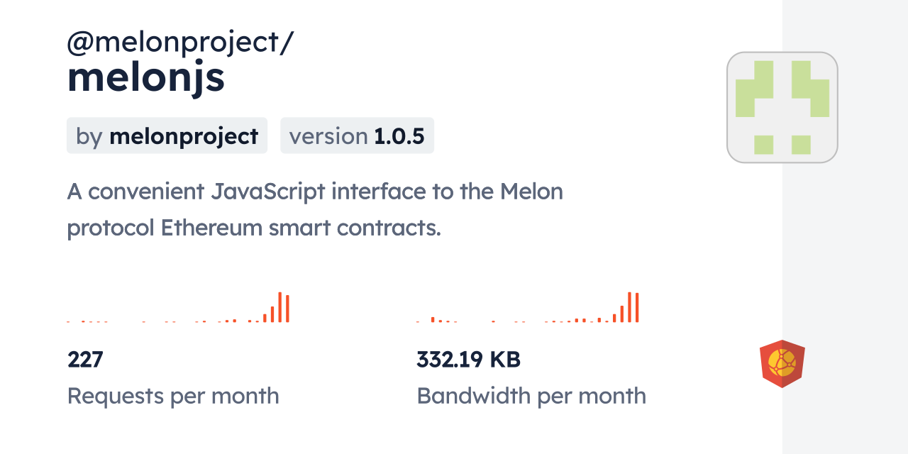 @melonproject/melonjs CDN by jsDelivr - A CDN for npm and GitHub