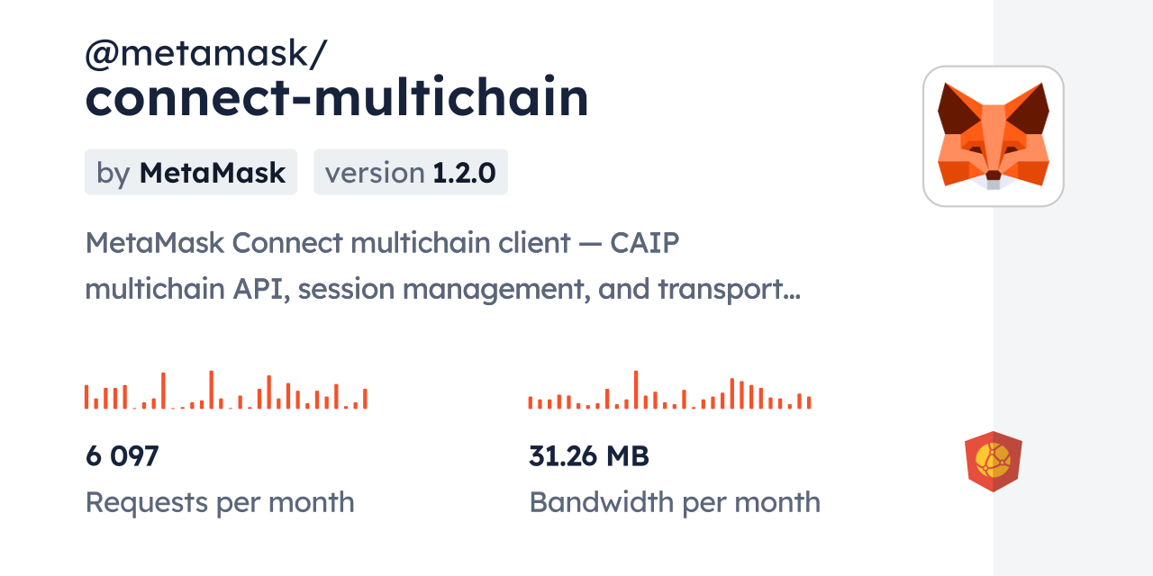 @metamask/connect-multichain CDN by jsDelivr - A CDN for npm and GitHub