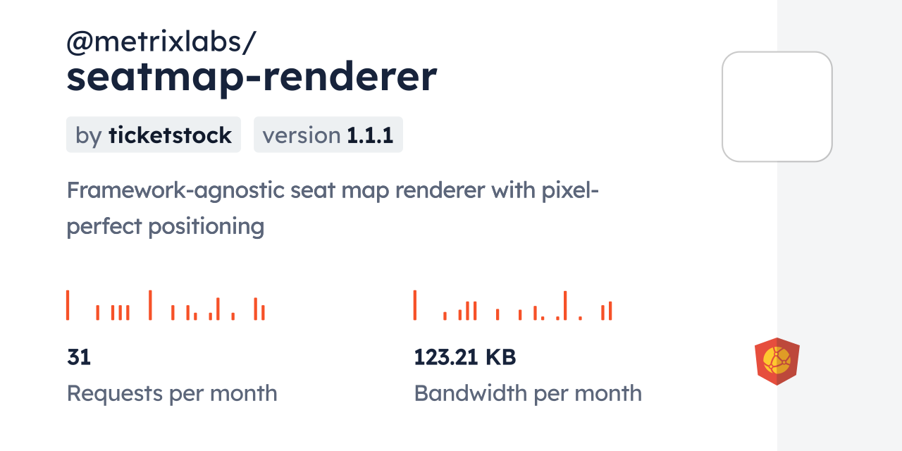 @metrixlabs/seatmap-renderer CDN by jsDelivr - A CDN for npm and GitHub