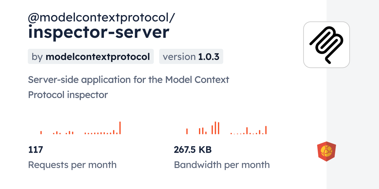 @modelcontextprotocol/inspector-server CDN by jsDelivr - A CDN for npm ...