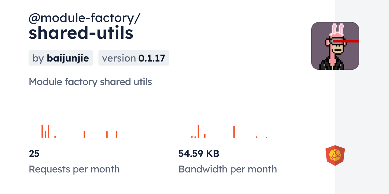 @module-factory/shared-utils CDN by jsDelivr - A CDN for npm and GitHub