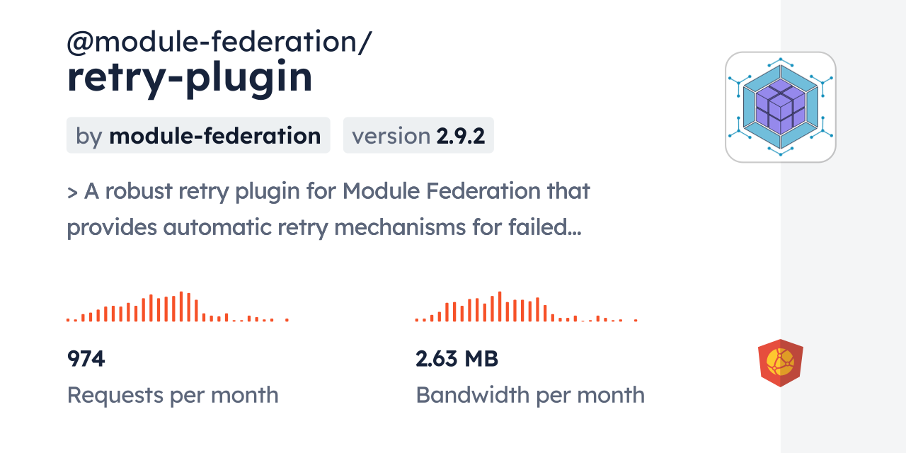 @module-federation/retry-plugin CDN by jsDelivr - A CDN for npm and GitHub