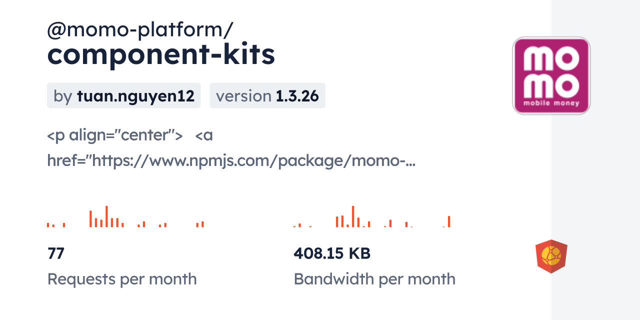 @momo-platform/component-kits CDN by jsDelivr - A CDN for npm and GitHub