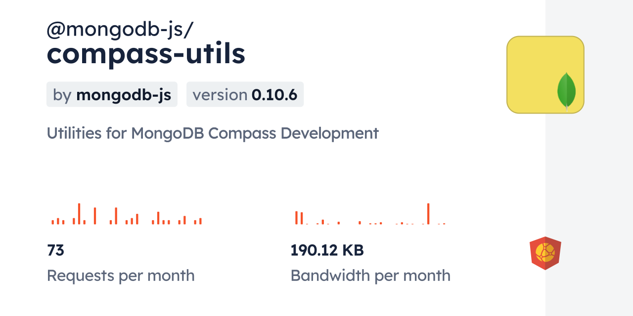 @mongodb-js/compass-utils CDN by jsDelivr - A CDN for npm and GitHub