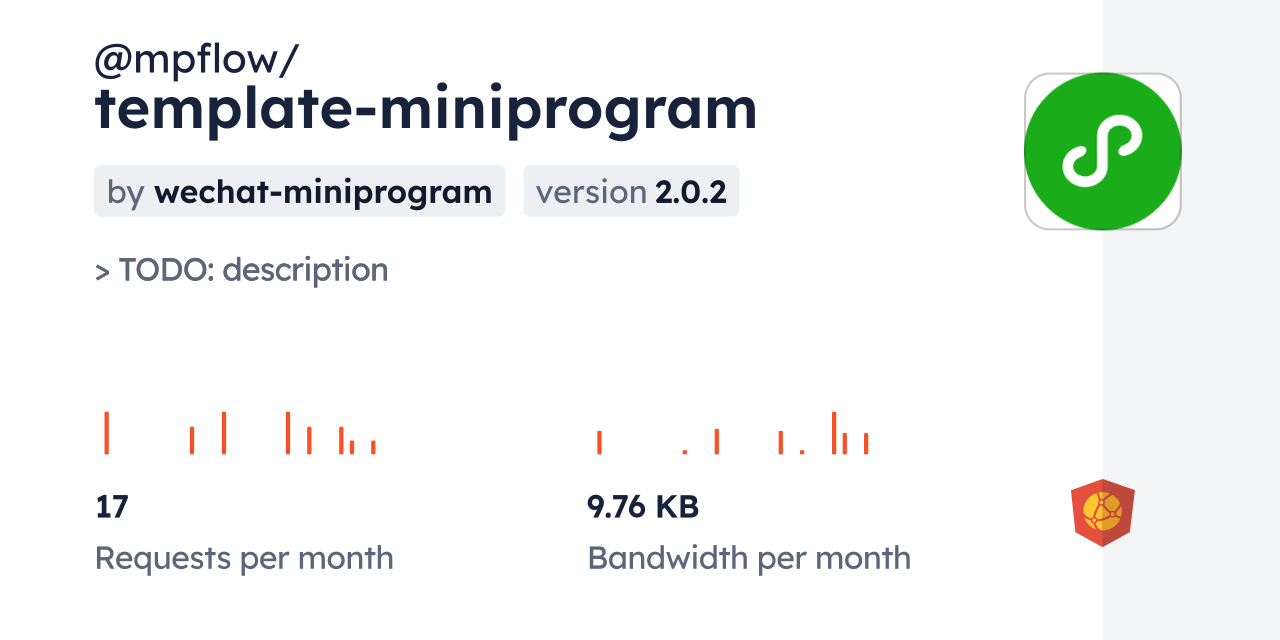 @mpflow/template-miniprogram CDN by jsDelivr - A CDN for npm and GitHub