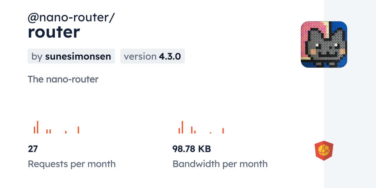 @nano-router/router CDN by jsDelivr - A CDN for npm and GitHub