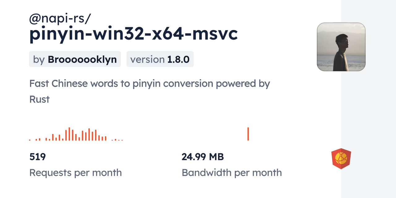 @napi-rs/pinyin-win32-x64-msvc CDN by jsDelivr - A CDN for npm and GitHub