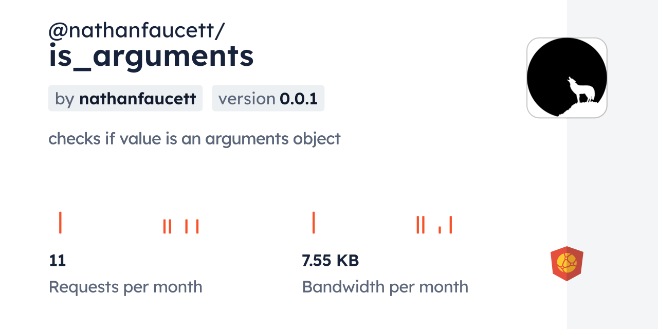 @nathanfaucett/is_arguments CDN by jsDelivr - A CDN for npm and GitHub