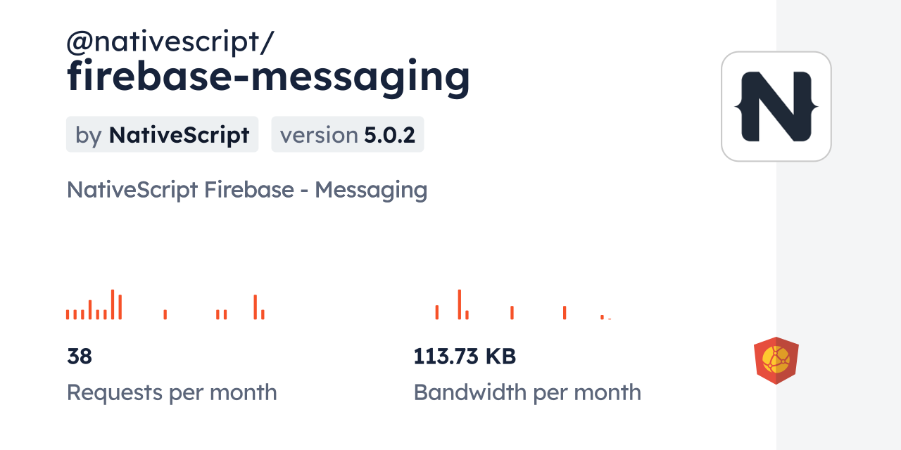 @nativescript/firebase-messaging CDN by jsDelivr - A CDN for npm and GitHub