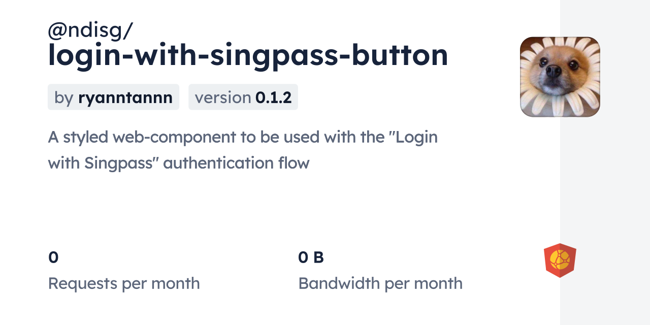 @ndisg/login-with-singpass-button CDN by jsDelivr - A CDN for npm and ...