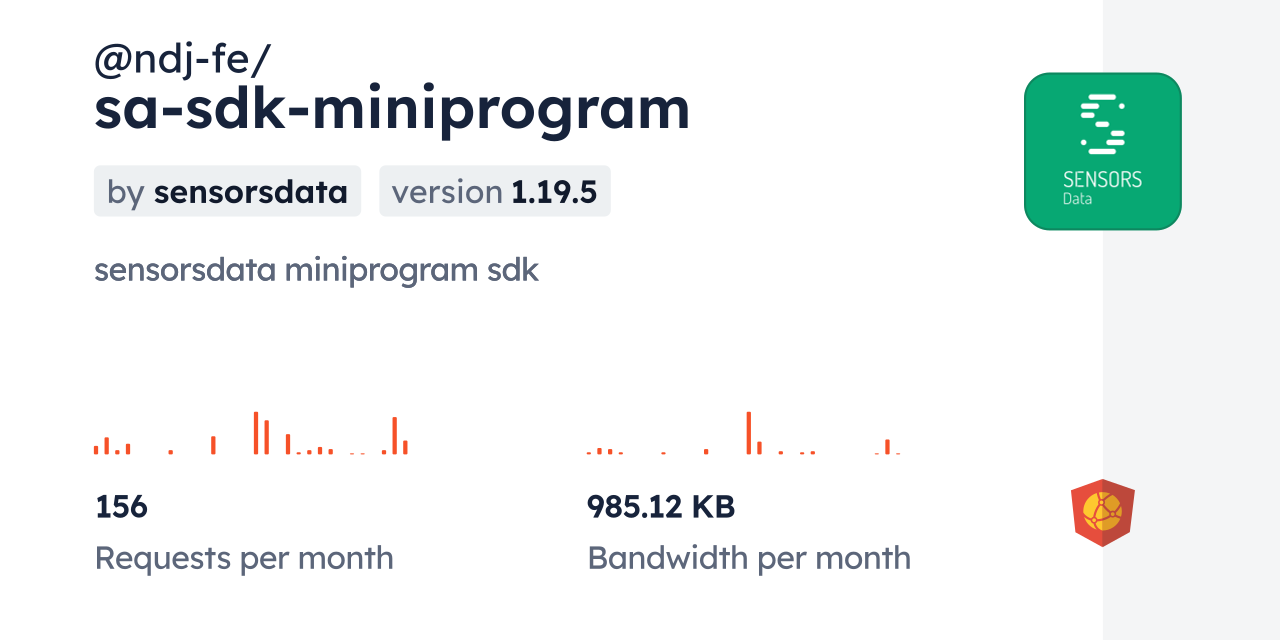 @ndj-fe/sa-sdk-miniprogram CDN by jsDelivr - A CDN for npm and GitHub