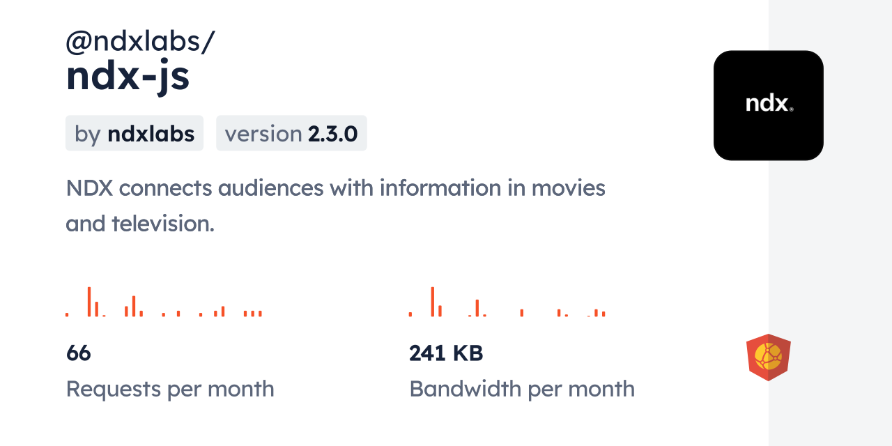 @ndxlabs/ndx-js CDN by jsDelivr - A CDN for npm and GitHub