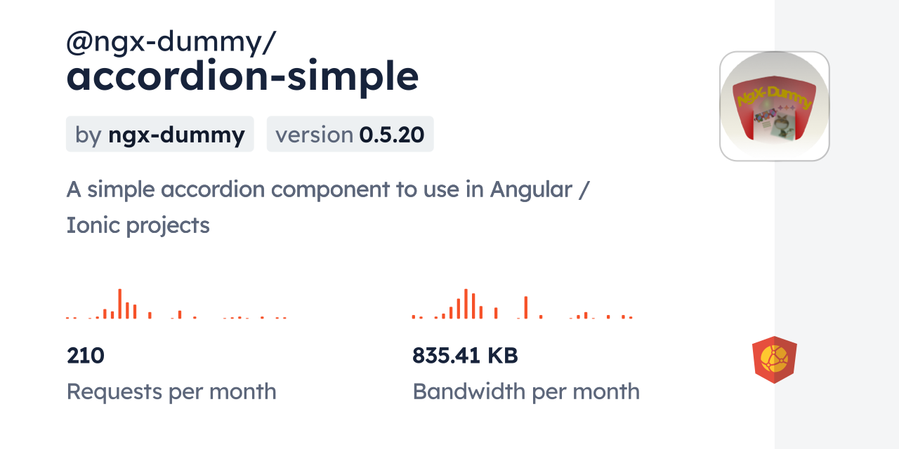 ngxdummy/accordionsimple CDN by jsDelivr A CDN for npm and GitHub