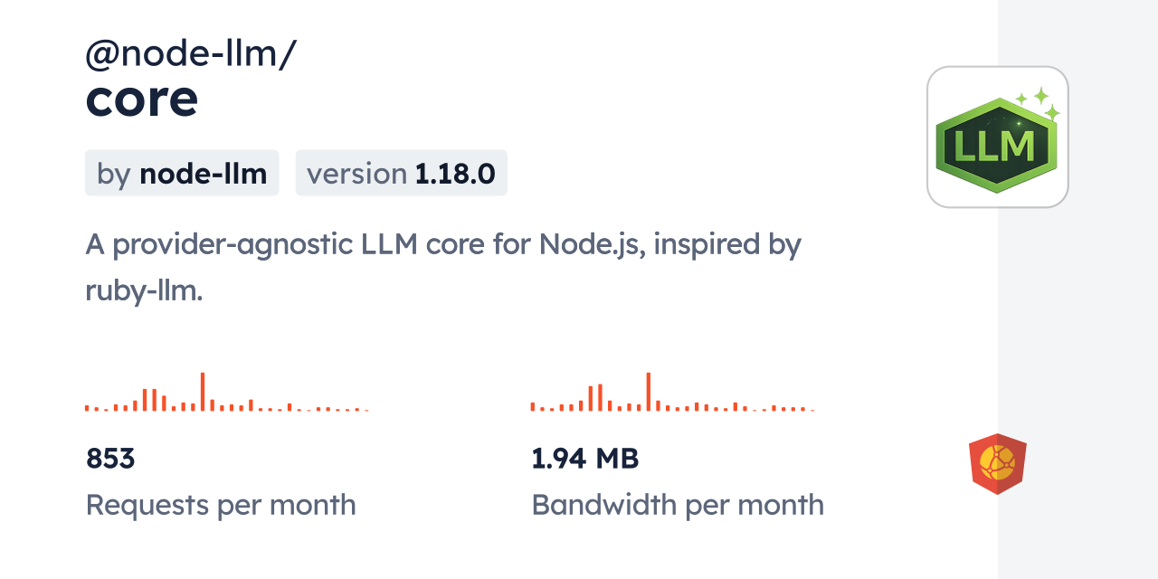 @node-llm/core CDN by jsDelivr - A CDN for npm and GitHub
