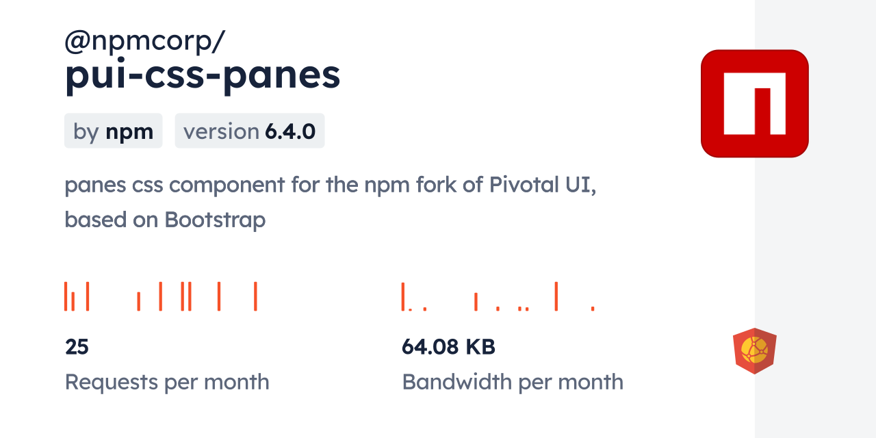 @npmcorp/pui-css-panes CDN by jsDelivr - A CDN for npm and GitHub