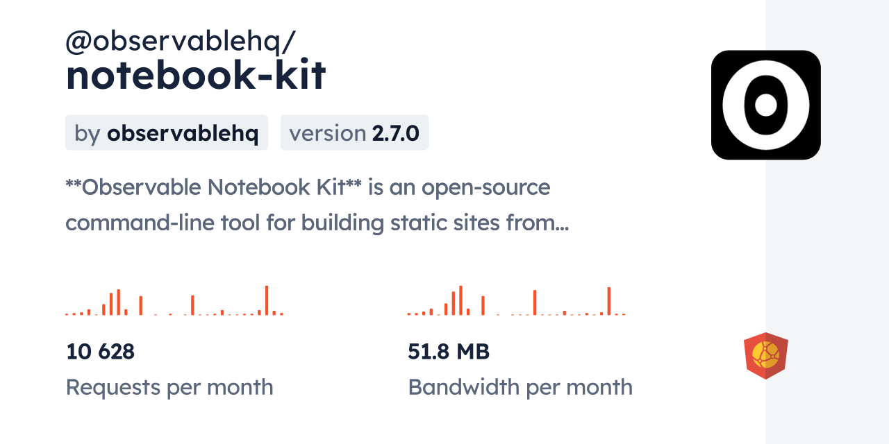 @observablehq/notebook-kit CDN by jsDelivr - A CDN for npm and GitHub