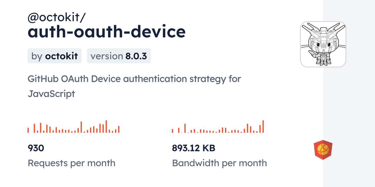 octokit/authoauthdevice CDN by jsDelivr A CDN for npm and GitHub