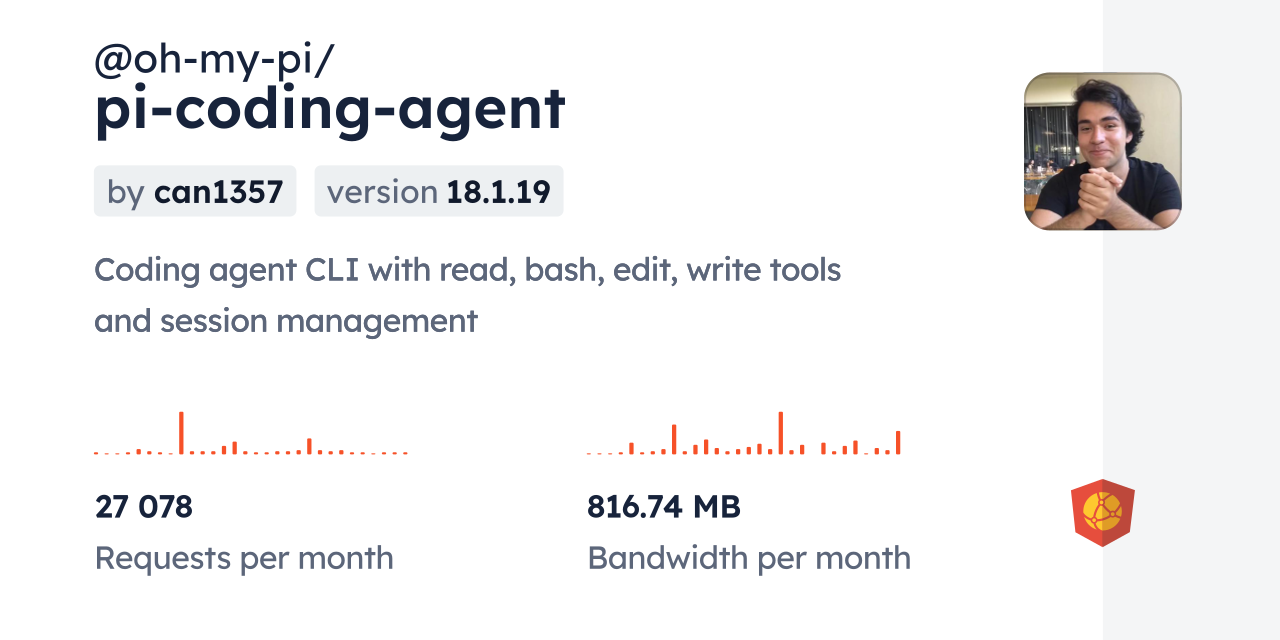 @oh-my-pi/pi-coding-agent CDN by jsDelivr - A CDN for npm and GitHub