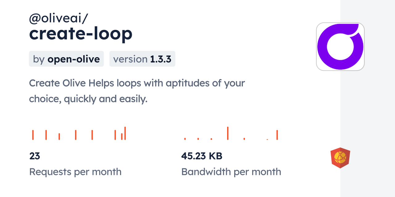 @oliveai/create-loop CDN by jsDelivr - A CDN for npm and GitHub
