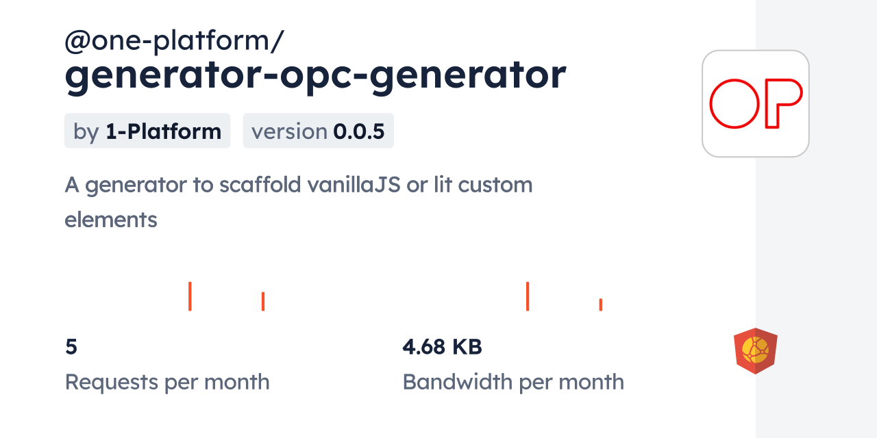 @one-platform/generator-opc-generator CDN by jsDelivr - A CDN for npm ...